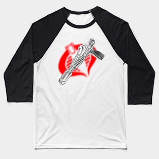 The Commander's Pistol Baseball T-Shirt